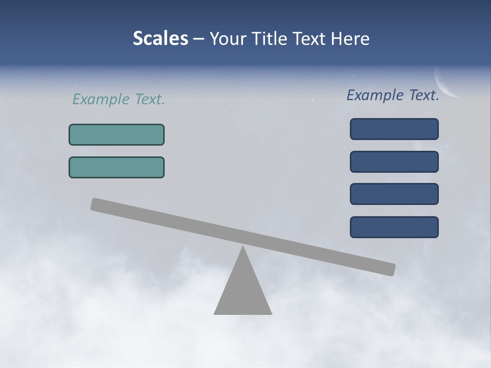 Dramatic Cloud Cloudscape PowerPoint Template