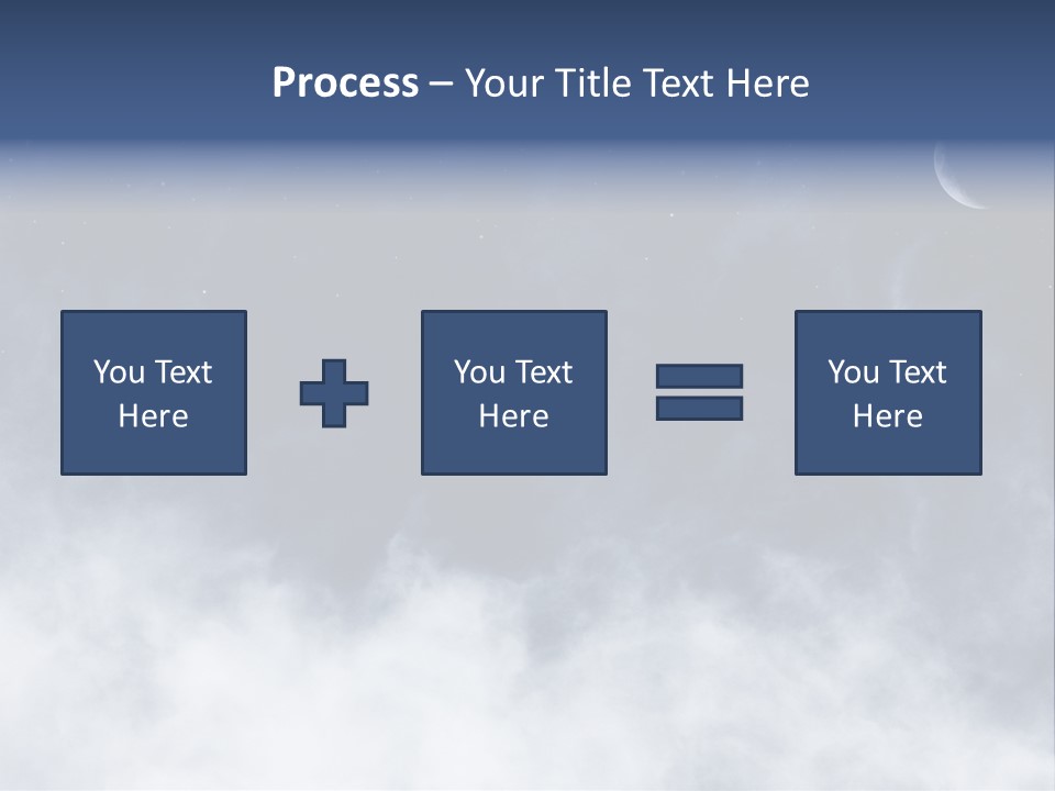 Dramatic Cloud Cloudscape PowerPoint Template