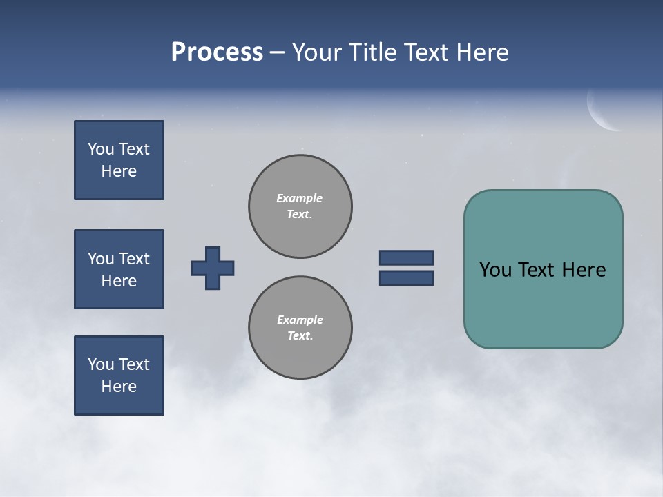 Dramatic Cloud Cloudscape PowerPoint Template