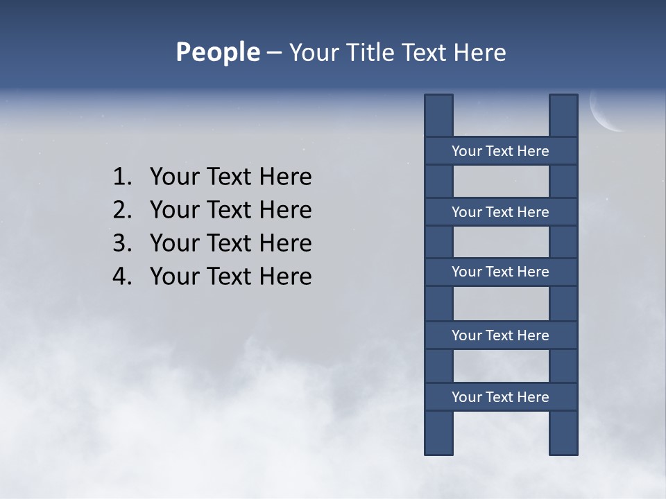 Dramatic Cloud Cloudscape PowerPoint Template