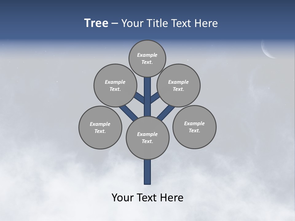 Dramatic Cloud Cloudscape PowerPoint Template