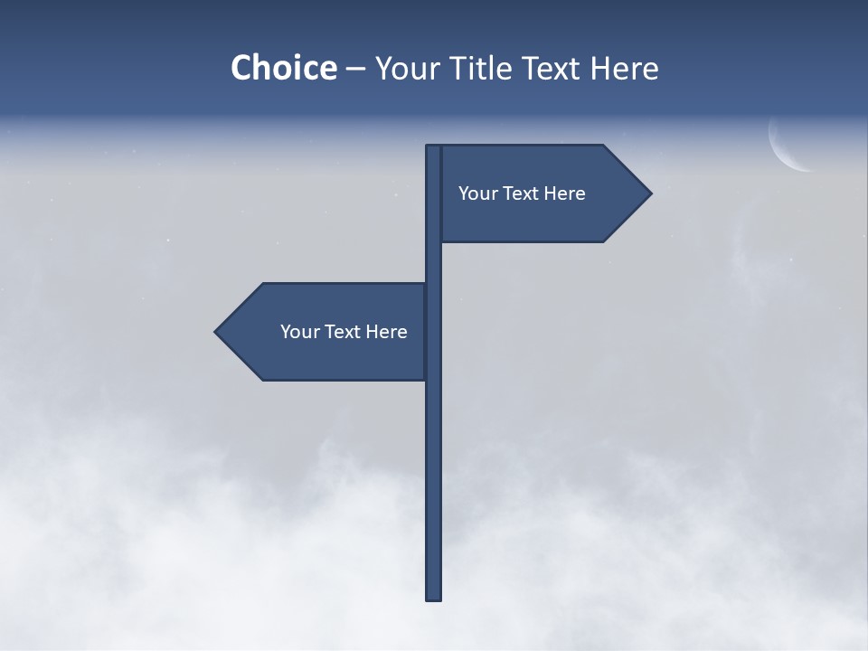 Dramatic Cloud Cloudscape PowerPoint Template
