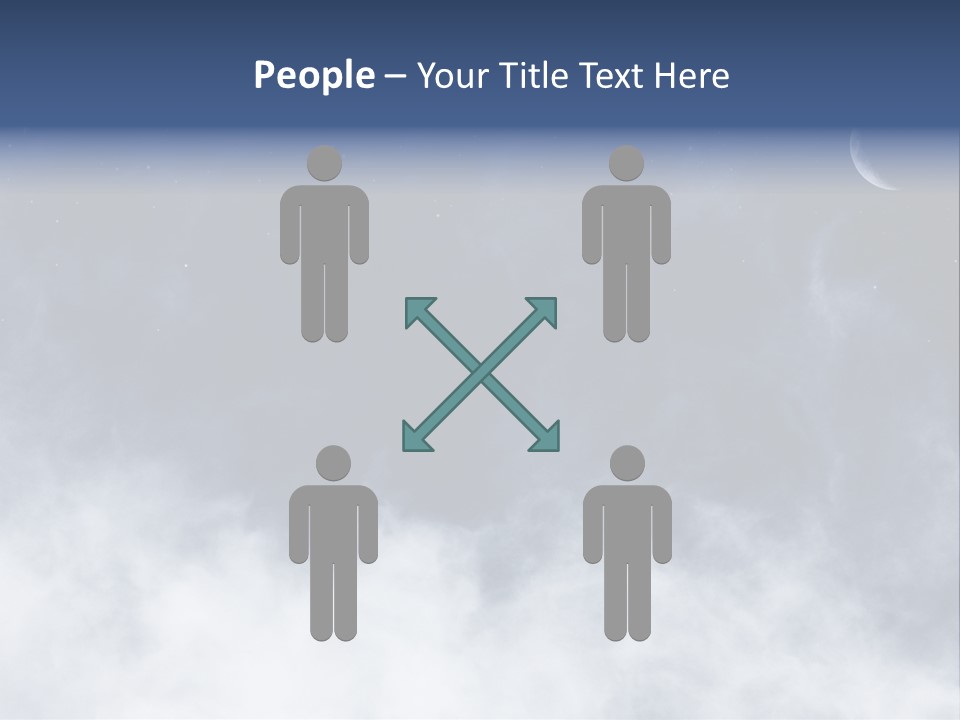 Dramatic Cloud Cloudscape PowerPoint Template