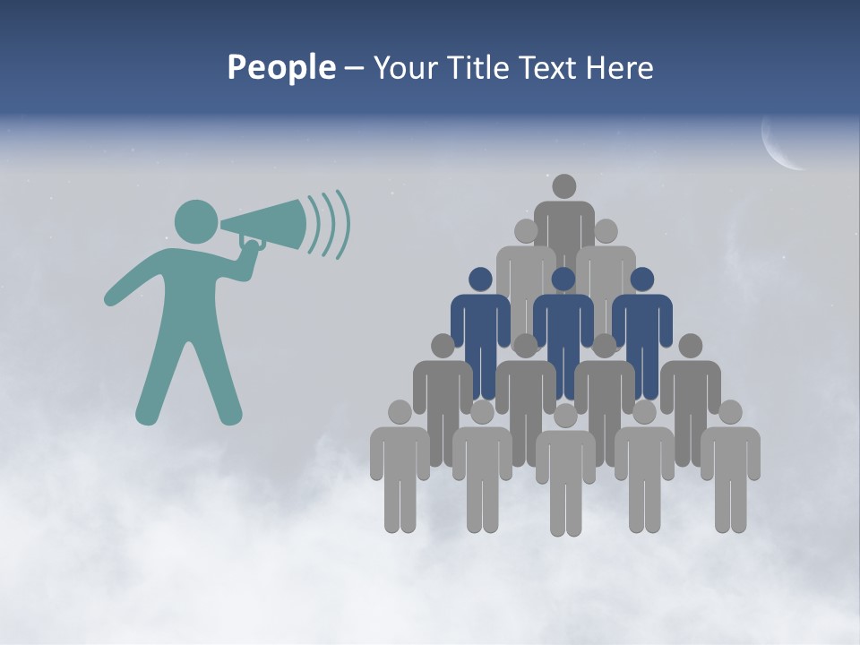 Dramatic Cloud Cloudscape PowerPoint Template