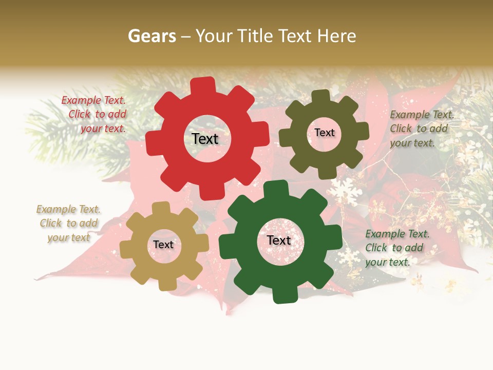 Red Background Bright PowerPoint Template