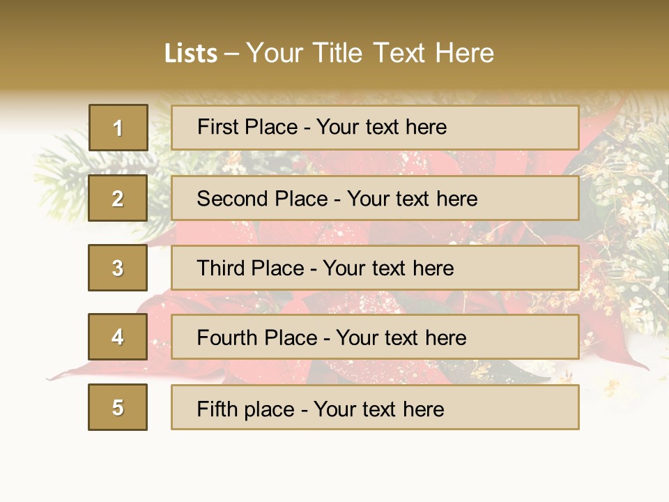 Red Background Bright PowerPoint Template