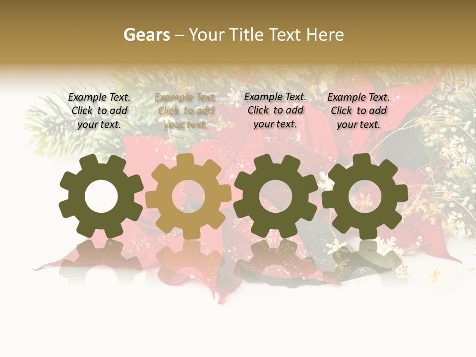 Red Background Bright PowerPoint Template