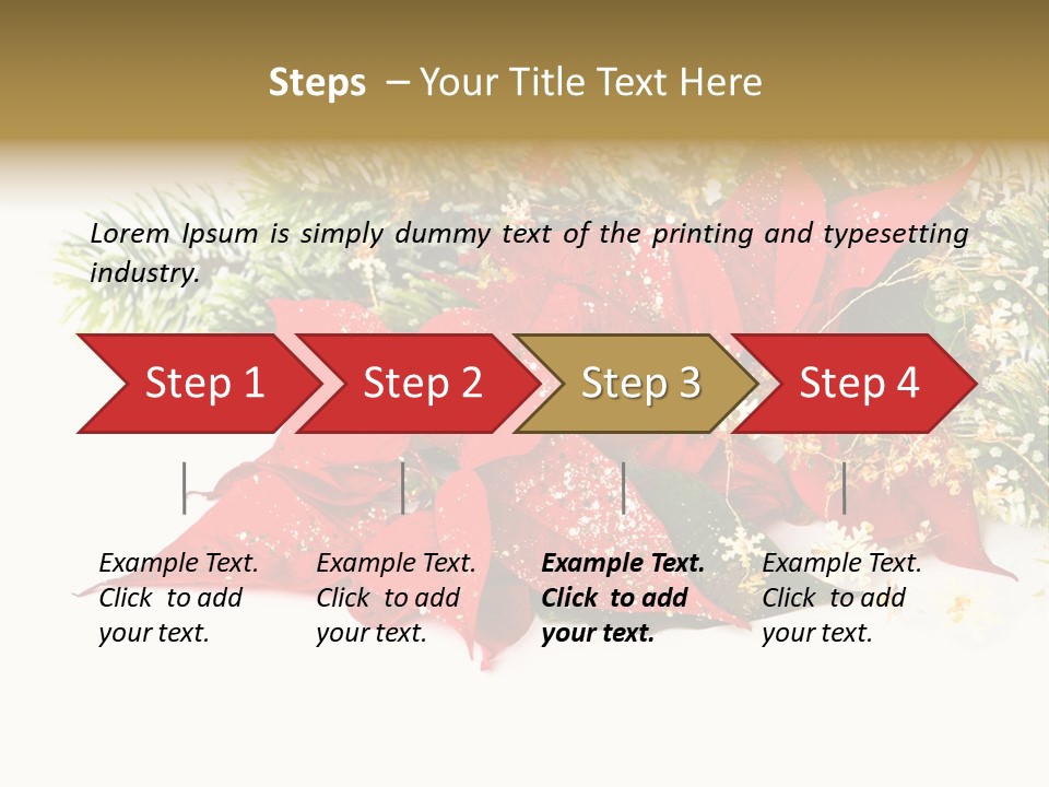 Red Background Bright PowerPoint Template