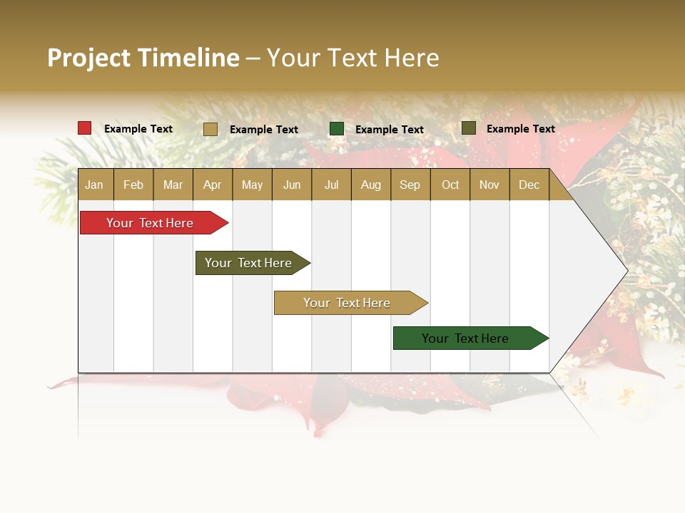 Red Background Bright PowerPoint Template