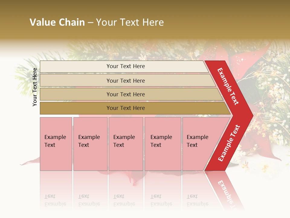 Red Background Bright PowerPoint Template