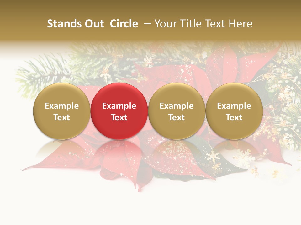 Red Background Bright PowerPoint Template