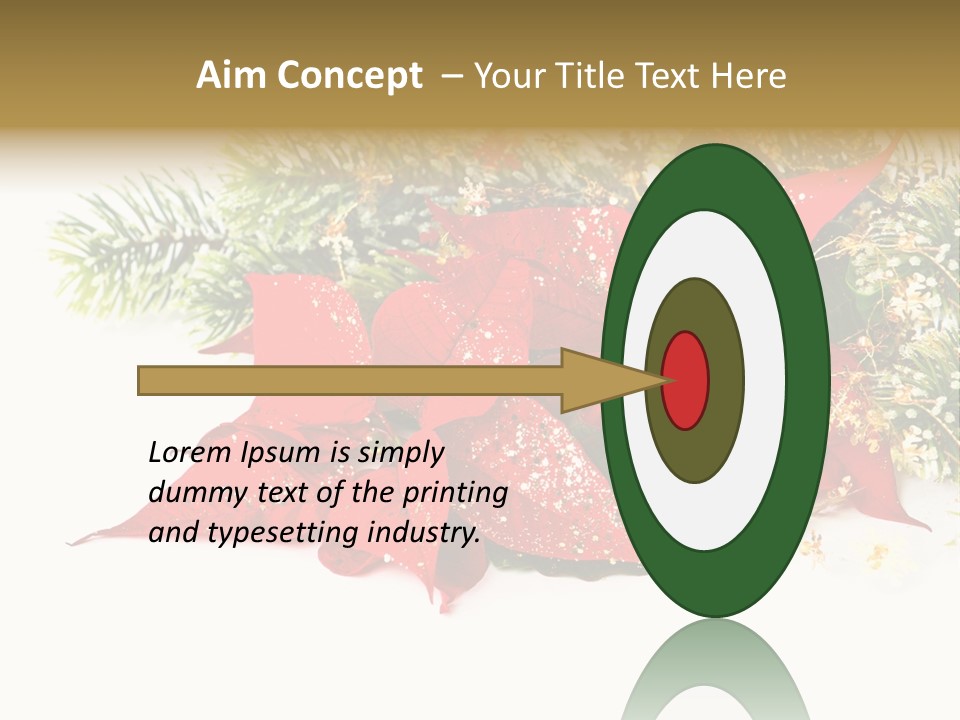 Red Background Bright PowerPoint Template