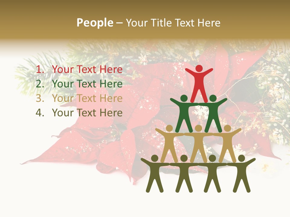 Red Background Bright PowerPoint Template