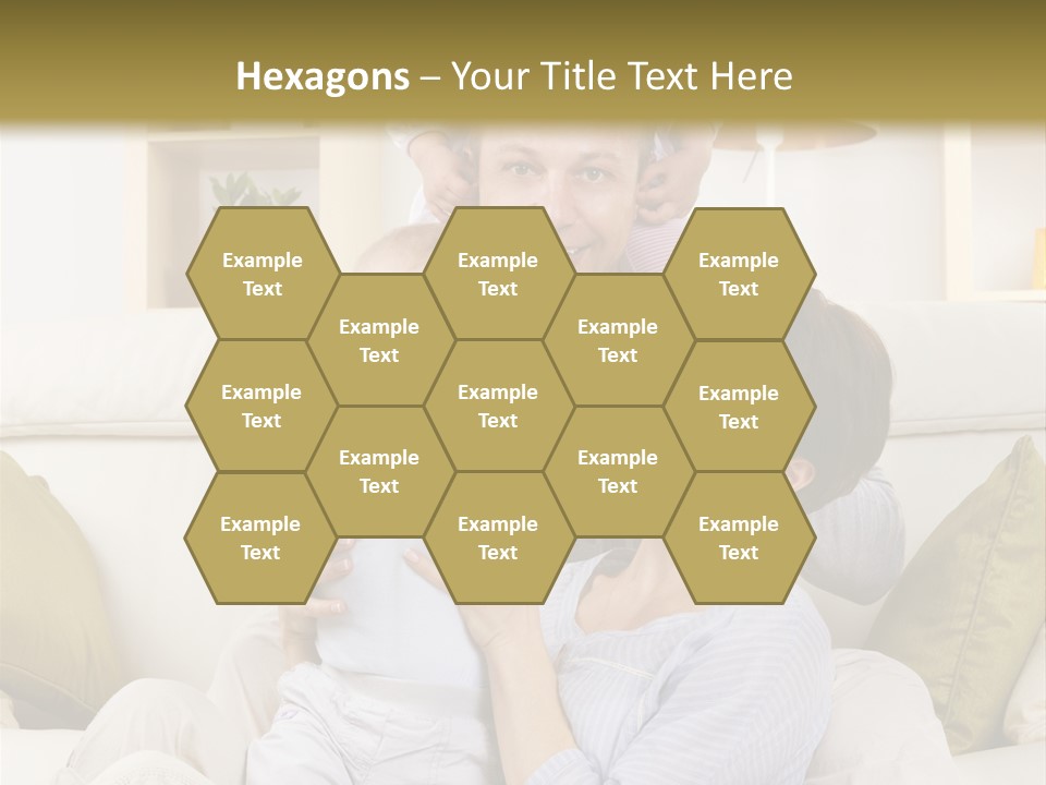 Home Sofa Togetherness PowerPoint Template