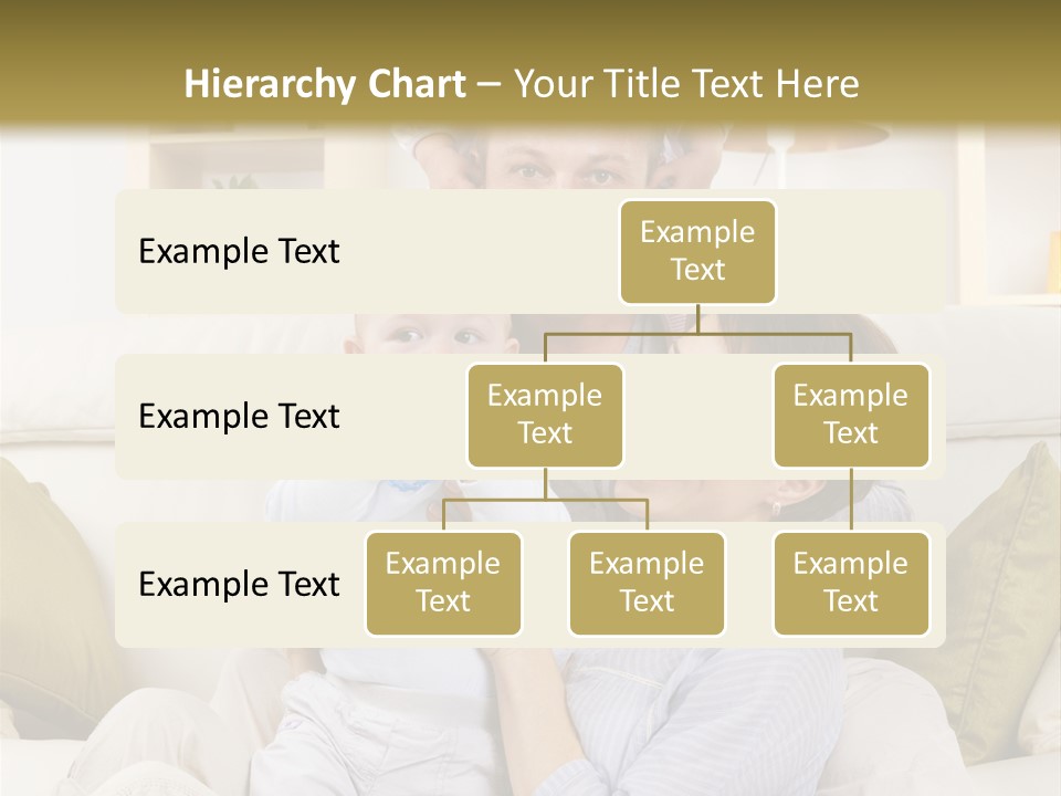 Home Sofa Togetherness PowerPoint Template