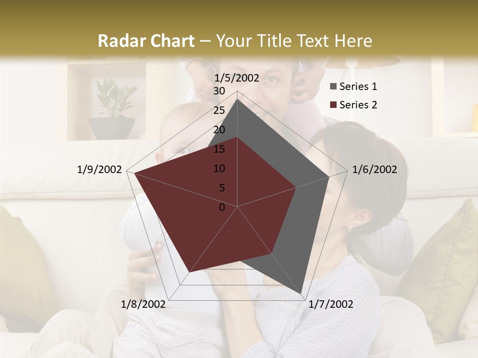 Home Sofa Togetherness PowerPoint Template