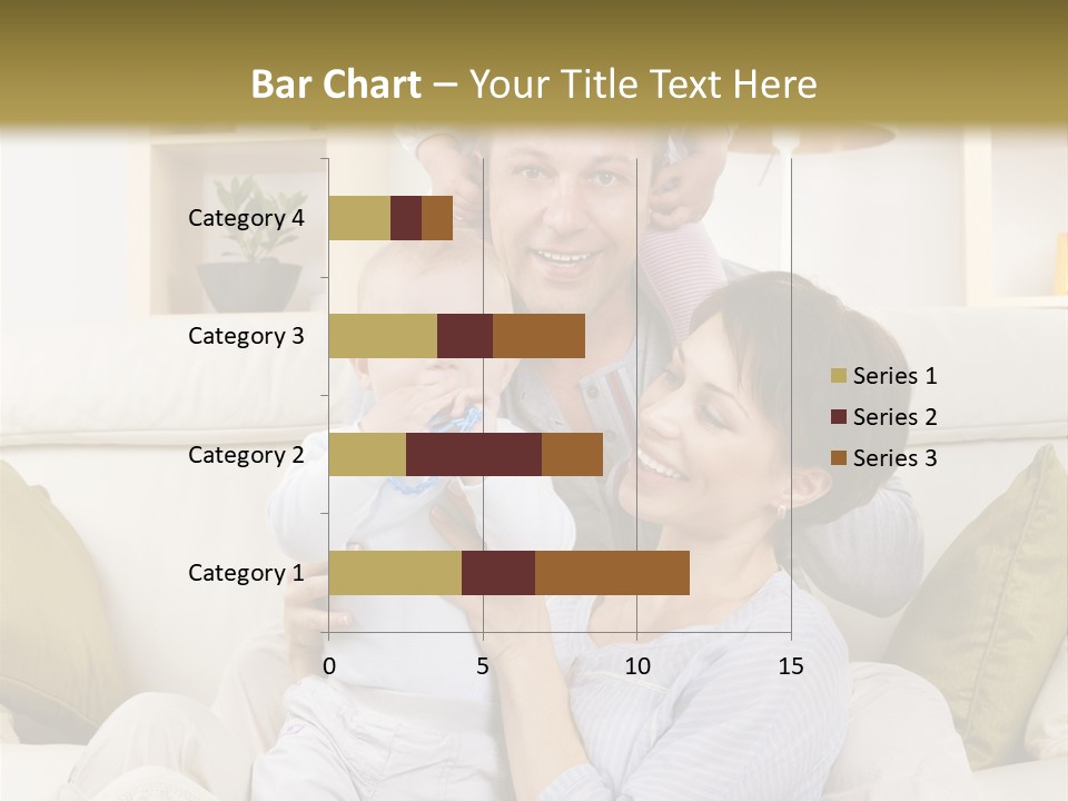 Home Sofa Togetherness PowerPoint Template