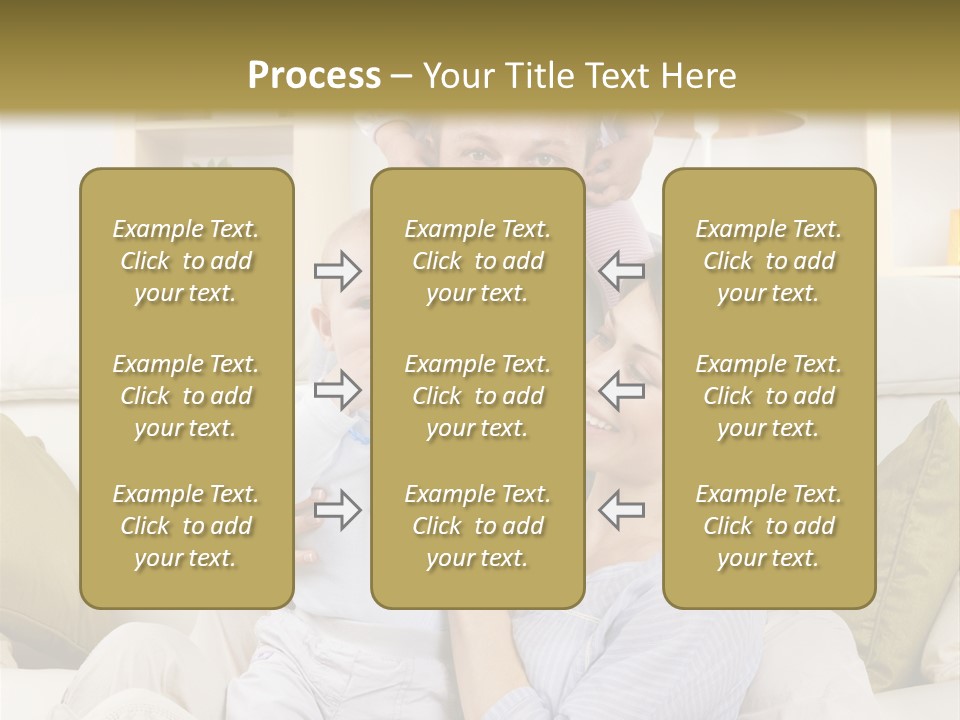 Home Sofa Togetherness PowerPoint Template