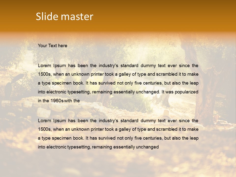 Grease Culture Spain PowerPoint Template