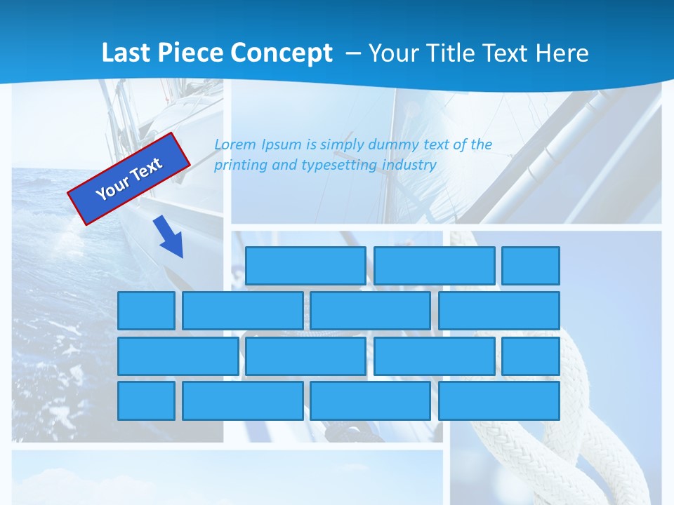 Mast Dinghies Marine PowerPoint Template