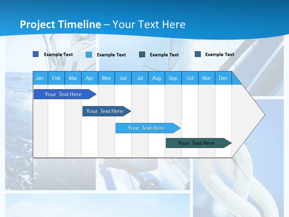 Mast Dinghies Marine PowerPoint Template