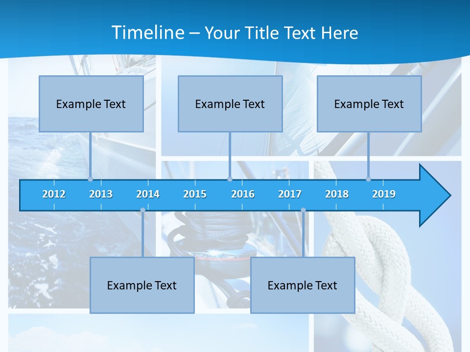 Mast Dinghies Marine PowerPoint Template