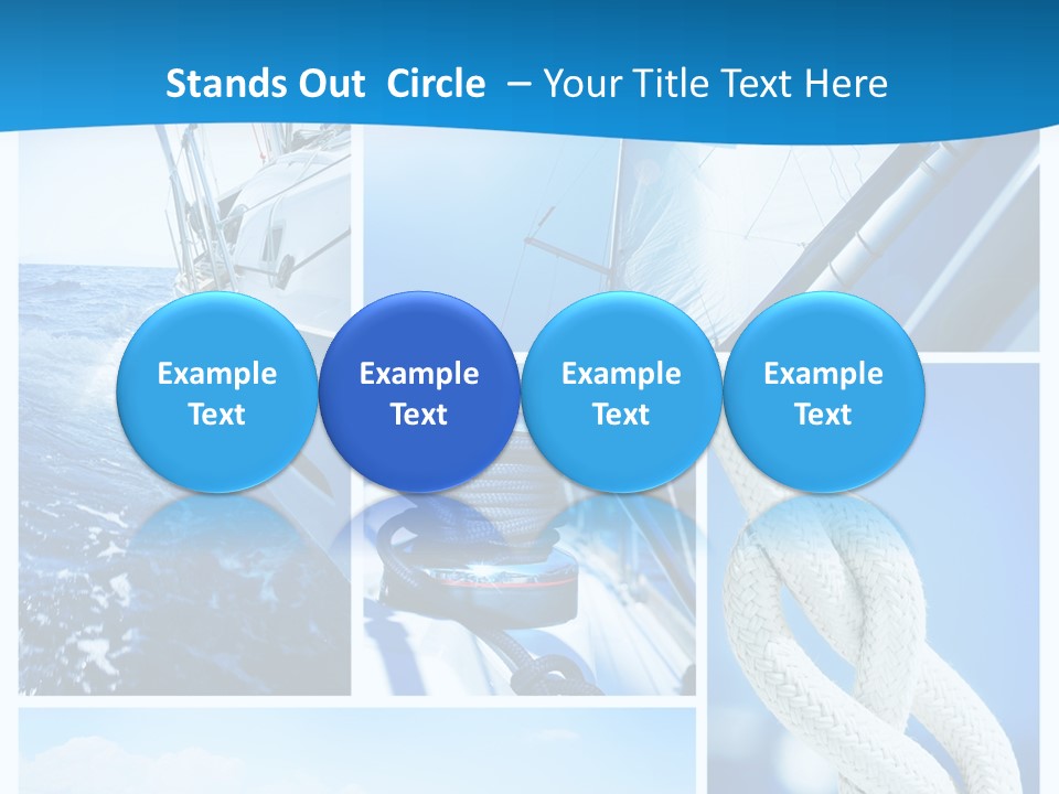 Mast Dinghies Marine PowerPoint Template