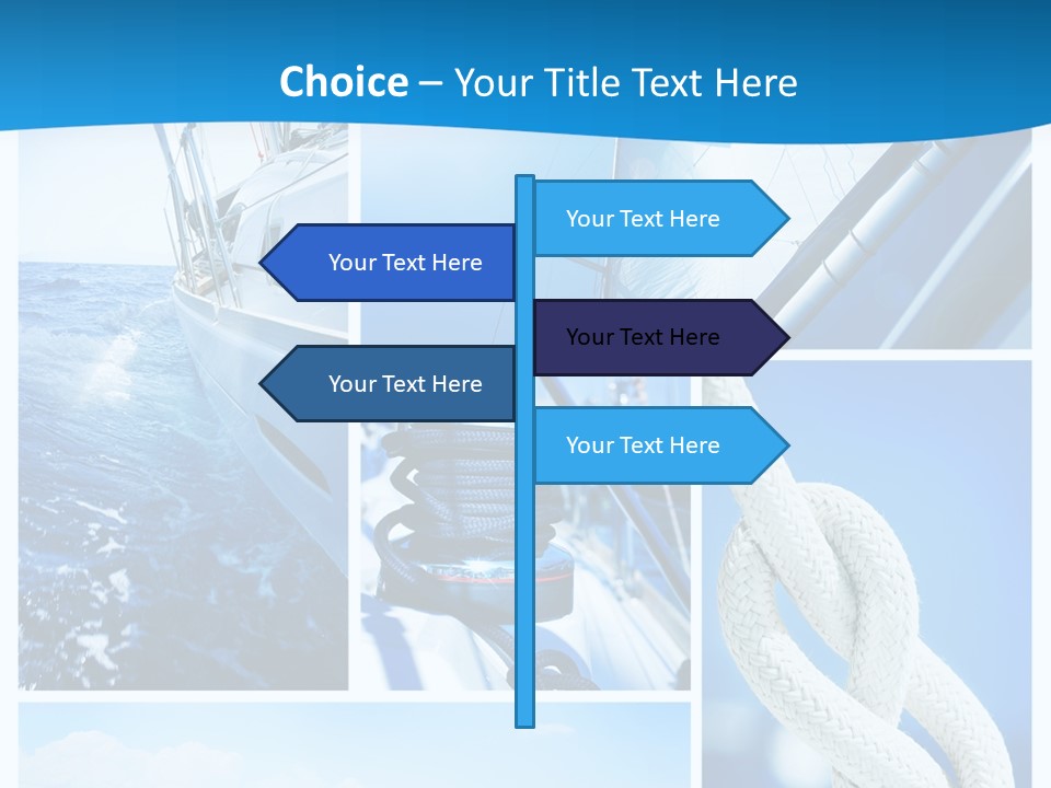 Mast Dinghies Marine PowerPoint Template