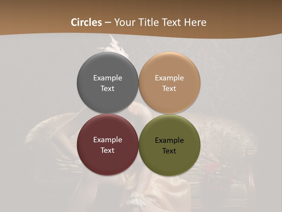 Woman Beautiful Rich PowerPoint Template