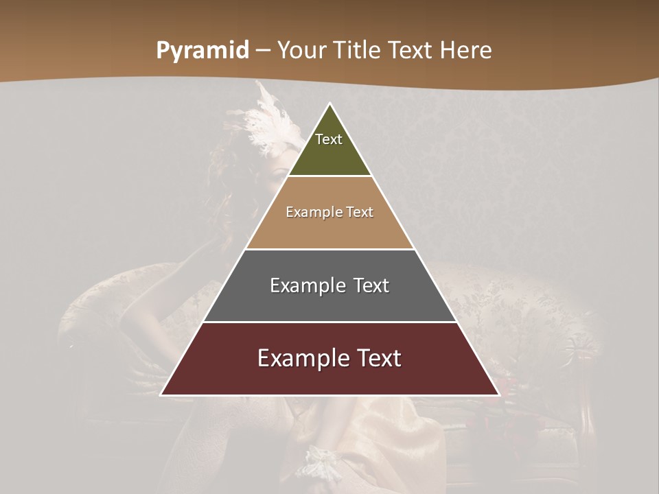 Woman Beautiful Rich PowerPoint Template