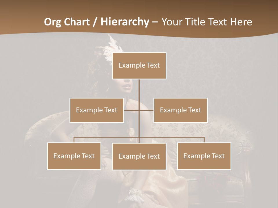 Woman Beautiful Rich PowerPoint Template