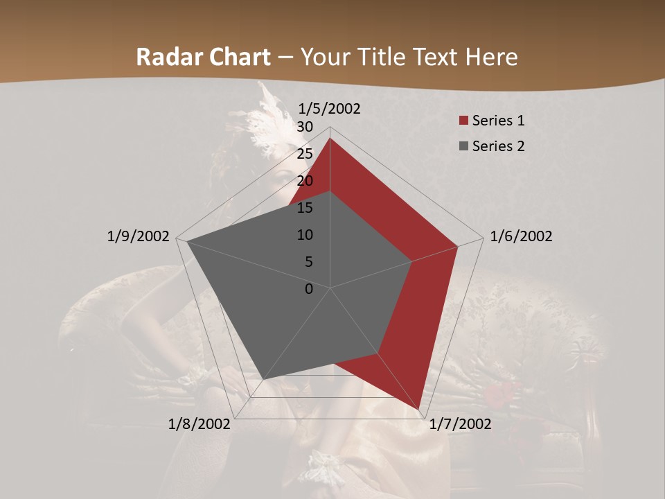 Woman Beautiful Rich PowerPoint Template