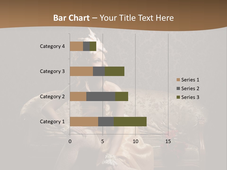 Woman Beautiful Rich PowerPoint Template