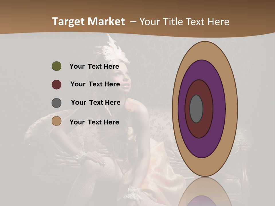 Woman Beautiful Rich PowerPoint Template