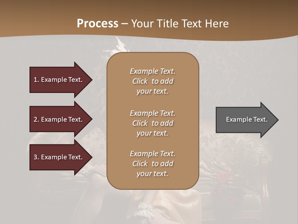 Woman Beautiful Rich PowerPoint Template