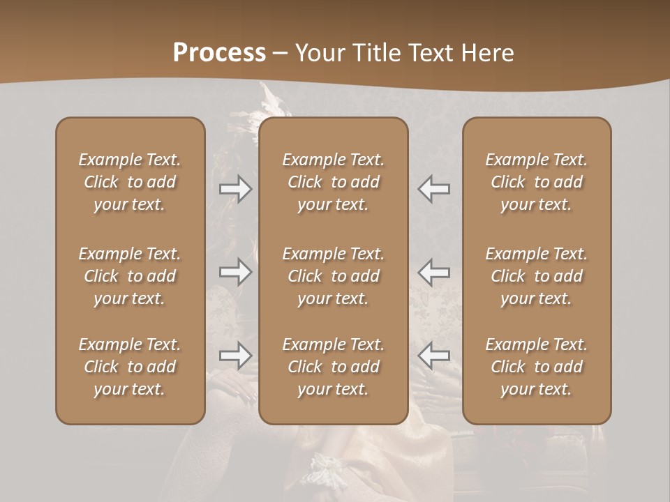 Woman Beautiful Rich PowerPoint Template