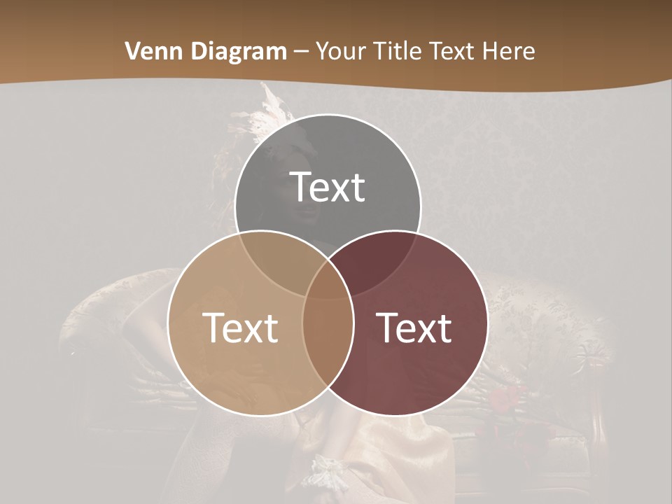 Woman Beautiful Rich PowerPoint Template