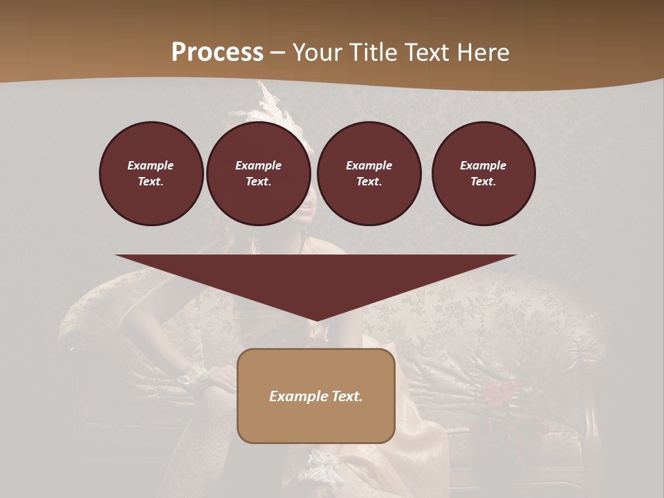 Woman Beautiful Rich PowerPoint Template