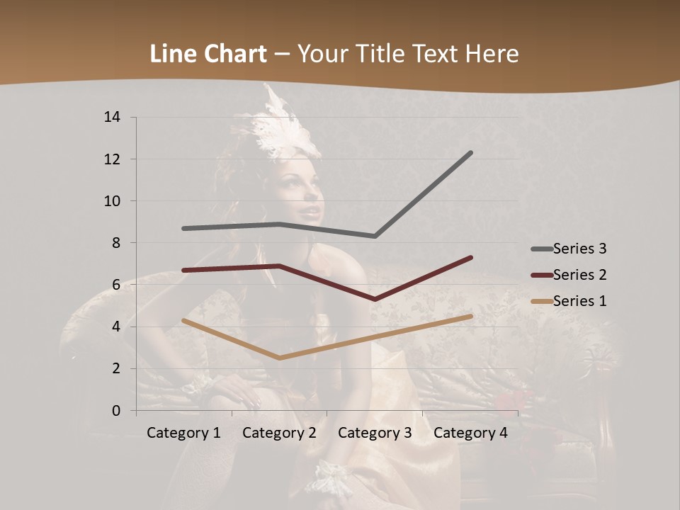 Woman Beautiful Rich PowerPoint Template