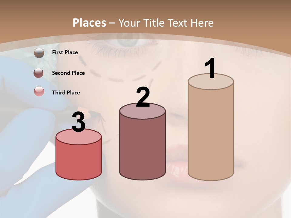 Lined White Drawing PowerPoint Template