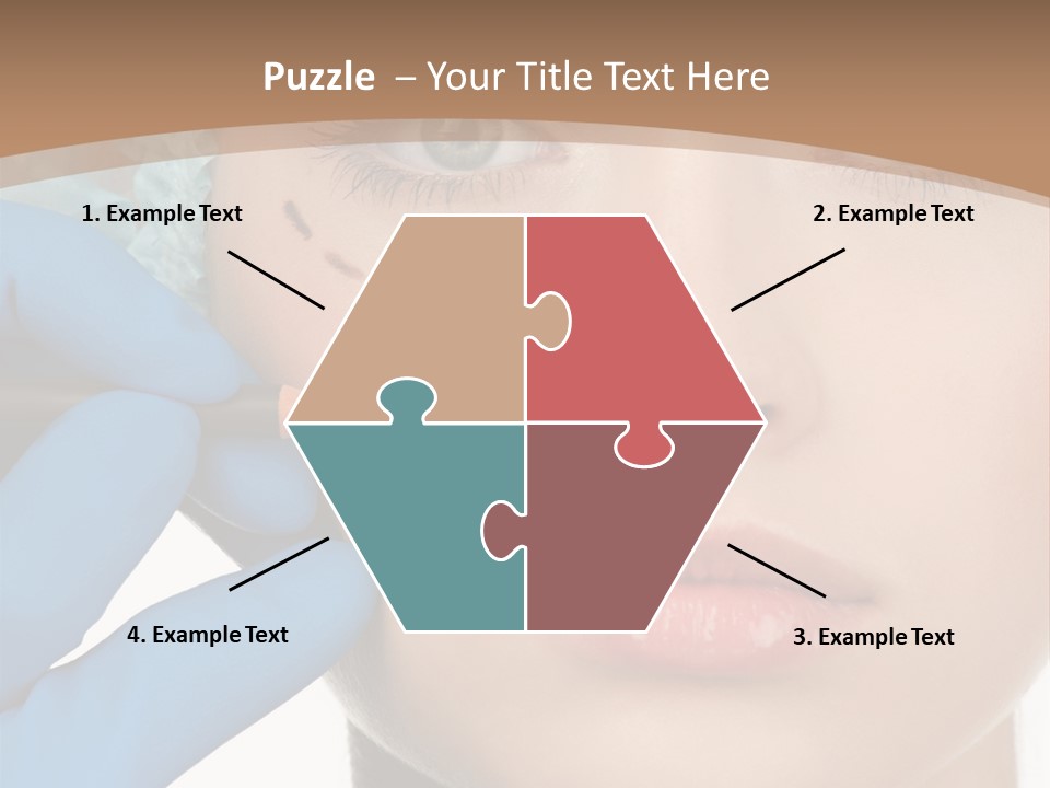 Lined White Drawing PowerPoint Template