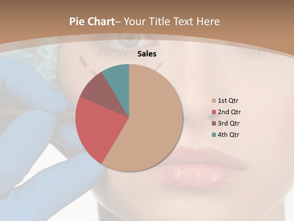 Lined White Drawing PowerPoint Template