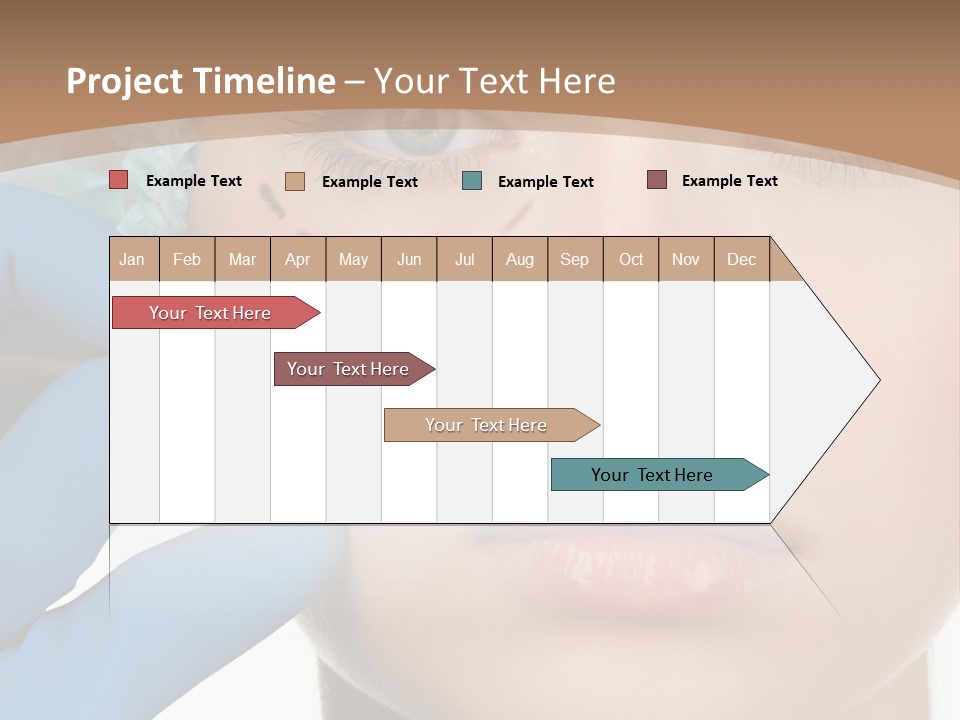 Lined White Drawing PowerPoint Template
