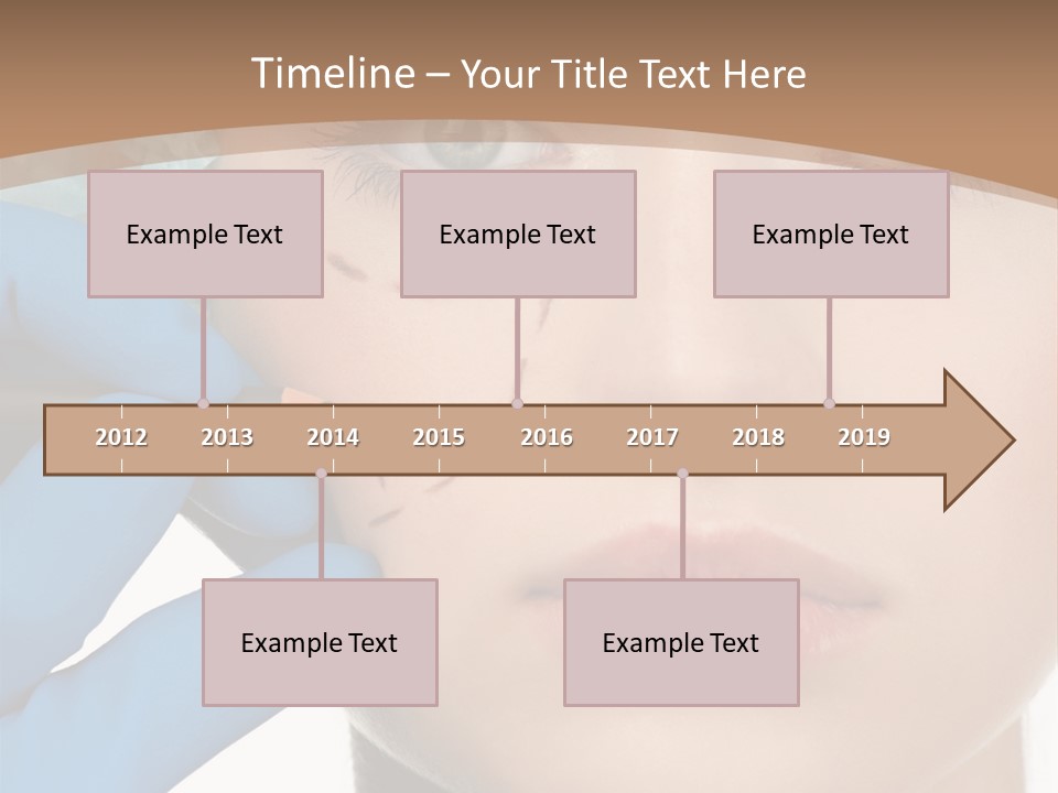 Lined White Drawing PowerPoint Template