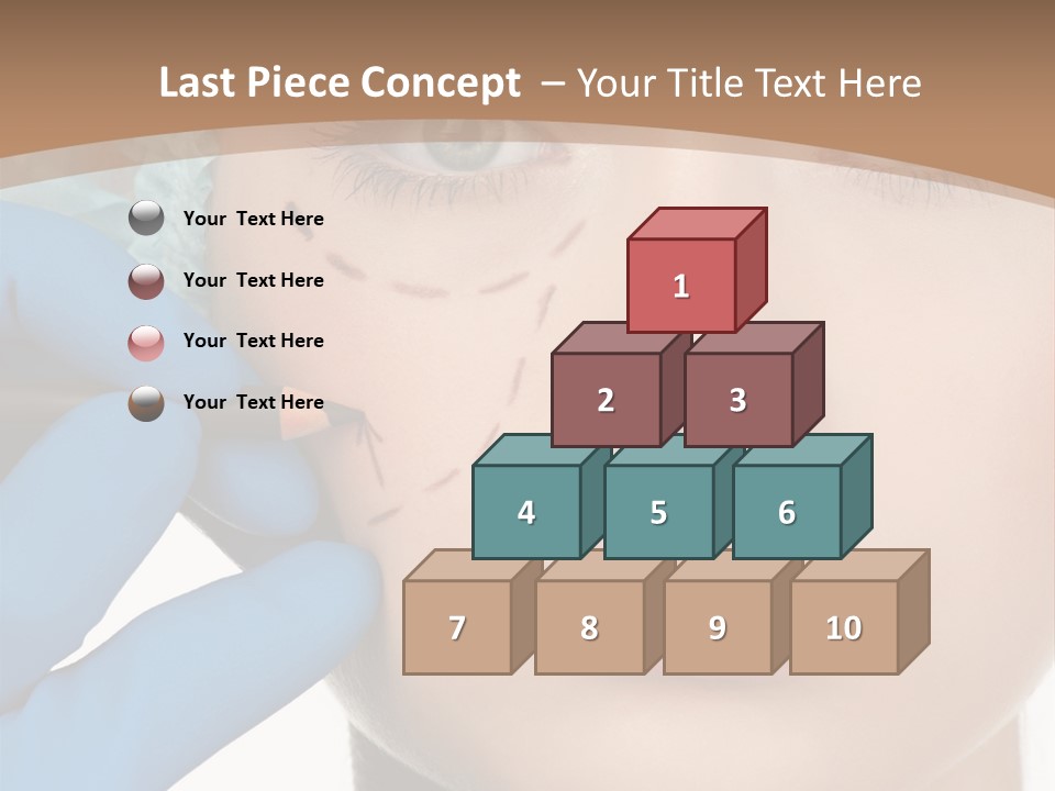 Lined White Drawing PowerPoint Template