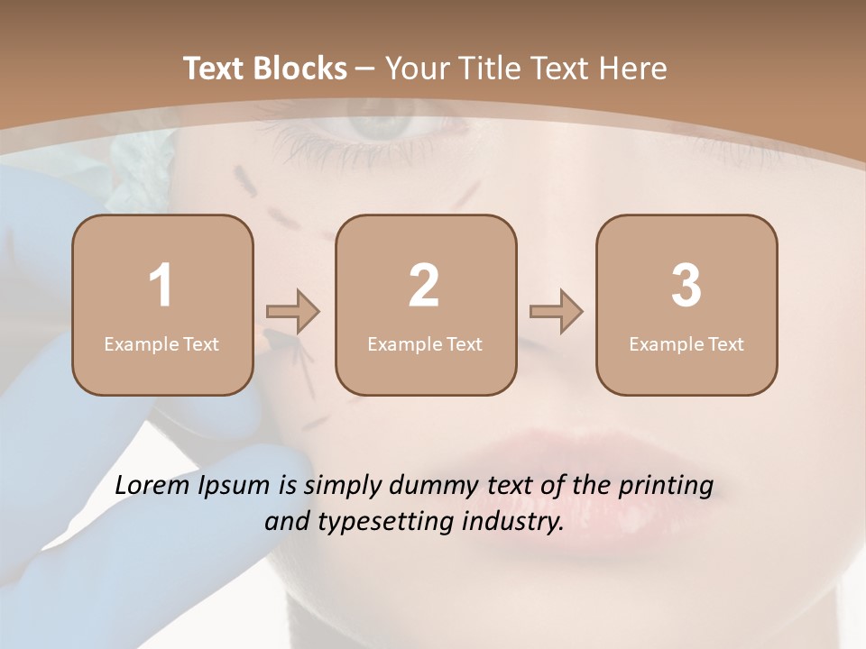 Lined White Drawing PowerPoint Template