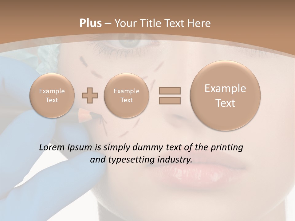 Lined White Drawing PowerPoint Template