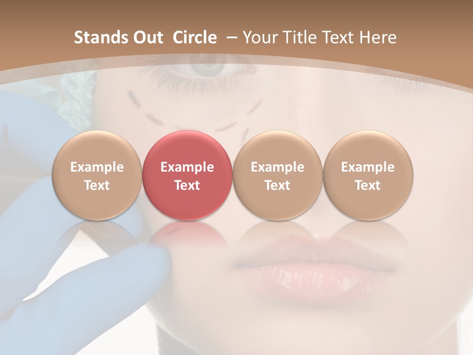 Lined White Drawing PowerPoint Template