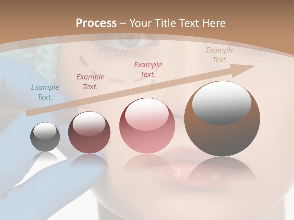 Lined White Drawing PowerPoint Template