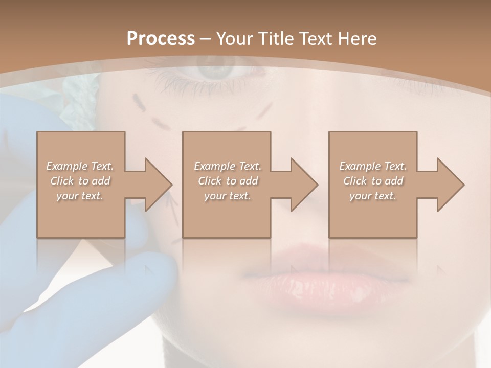 Lined White Drawing PowerPoint Template